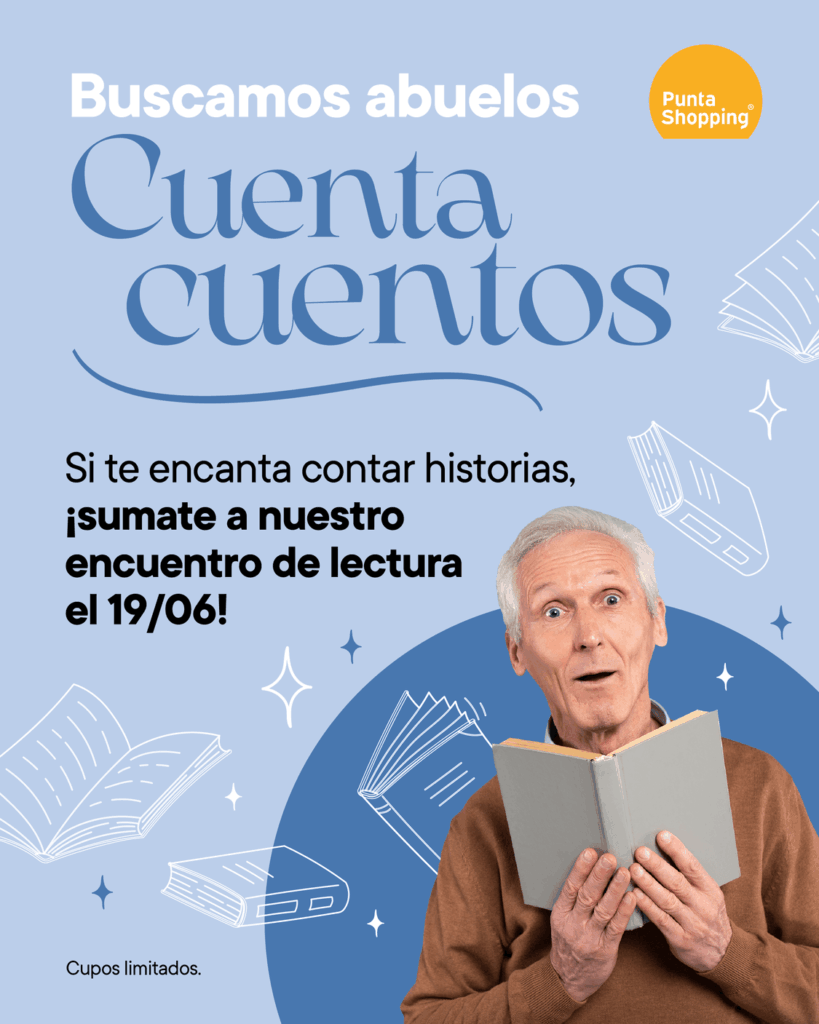 Buscamos abuelos que quieran contar cuentos
