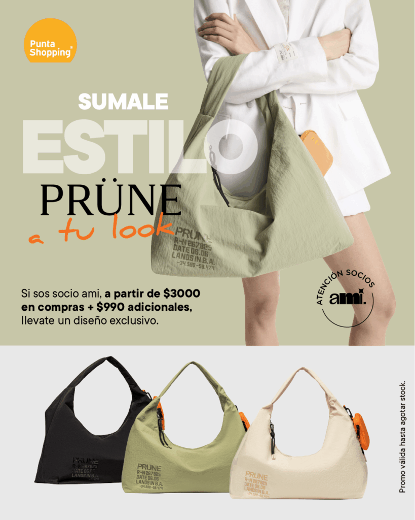 Sumale estilo PRÜNE a tu look