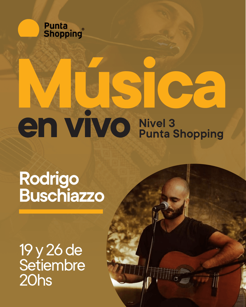 Música en vivo en Punta Shopping