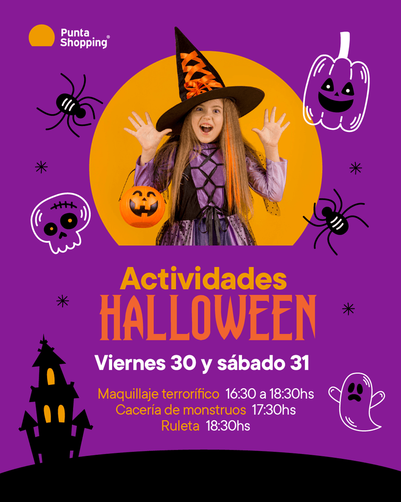 ¡Viví Halloween en Punta Shopping!